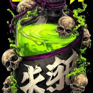 Poison Skull Graphic - Image 4