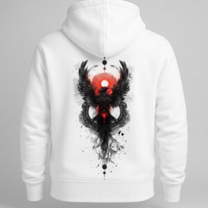 Raven Spirit Graphic Hoodie