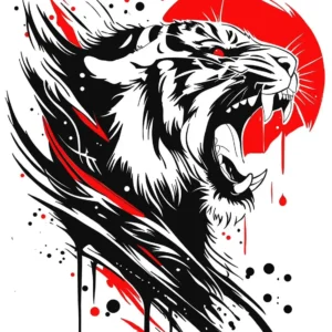 Roaring Tiger Hoodie - Image 4